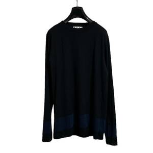 MARNI Marni bai color knitted black x navy 48