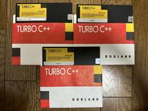 PC98 PC-9801 PC-9821 Borland TURBO C++ 3枚 5インチ フロッピーディスク 2HD 1.25MB 中古 動作確認済 即決 キズ、汚れあり 送料1000～_画像2