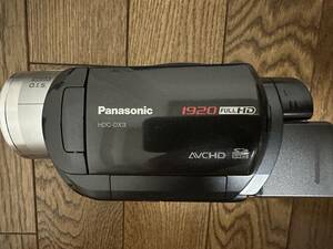 Panasonic HDC-DX3 AVCHD デジタルビデオカメラ 本体 純正 バッテリーパック パナソニック ビデオカメラ 中古 美品 キズ、汚れ 動作確認 