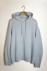 正規 18AW UNUSED アンユーズド Sweat hoodie スウェット シャツ フーディー パーカー US1493 水色 サイズ2 本物 620N▲