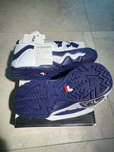 新品 正規 FILA フィラ GRANT HILL 1 グラントヒル 1 スニーカー バスケット シューズ F0410 0215 2Pac 白紺US11 本物 1013N▲_画像4