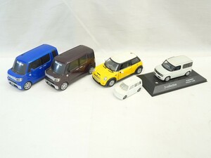 1000円スタート ミニカー 5点 J-collection JC20046PW NISSAN CUBE/WAKR/MINI COOPER S/TOMICA TOYOTA bB 破損欠品未確認 10 GG30026