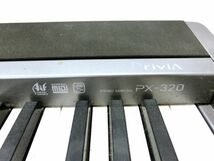 1000円スタート 電子ピアノ CASIO カシオ Privia PX-320 2007年製 ACアダプター欠品 通電未確認 キーボード 鍵盤楽器 11 II8002★_画像10