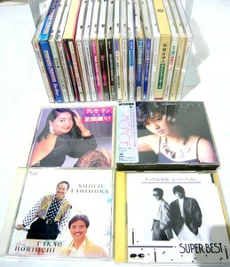 1000円スタート CD 24枚まとめ テレサ・テン/谷村新司/山口百恵/チャゲ&飛鳥/松山千春/THE ALFEE 等 音楽 ロック Jポップ 10 G5006