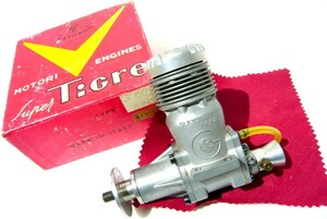 1000円スタート おもちゃ部品 ラジコン エンジンパーツ MOTORI ENGINES SUPER TIGER スーパータイガー G60 SATARNO 箱付 10 H5002