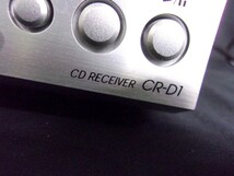 1000円スタート CDデッキ ONKYO CR-D1 オンキヨー CD RECEIVER 通電確認済み オーディオ機器 2006年 THO GG1019_画像8