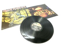 1000円スタート レコード 1枚 IRON MAIDEN Piece of Mind 帯なし 再生未確認 黒盤 EMS-91057 アイアンメイデン ピースオブマインド 10 HH12_画像1