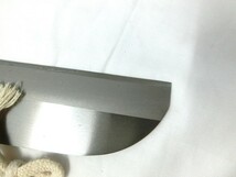 1000円スタート 包丁 そば包丁 ふる里 杉本 刃渡り約30cm 箱付き 蕎麦用 調理器具 使用感少な目 キッチン用品 刃物 10 HH17_画像6