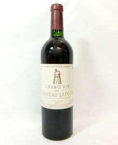 1000円スタート 酒 GRAND VIN DE CHATEAU LATOUR 1997 750ml 13％ シャトー ラトゥール ワイン 果実酒 赤 未開栓 AMB お酒10514