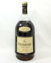 1000円スタート 酒 COGNAC Hennessy V.S.O.P. PRIVILEGE 3000ml 40％ コニャック ヘネシー プリヴィレッジ 未開栓 WHO お酒⑪501_画像1