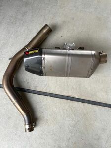 TRIUMPH トライアンフ DAYTONA デイトナ 675 R 06-12年 AKRAPOVIC アクラポビッチ チタンスリップオンサイレンサー E1仕様 車検対応品