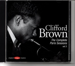 Clifford Brownクリフォード・ブラウン/コンプリート・パリ・セッションVol 3,日本盤