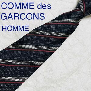 COMME des GARCONS HOMME Comme des Garcons Homme галстук reji men taru полоса шелк 100% сделано в Японии черный 