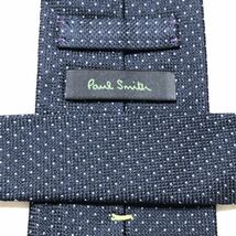 ■極美品■Paul Smith ポールスミス　ネクタイ　ドット総柄　シルク100% イタリア製　ブルー_画像6