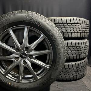 超バリ山★　美品★ 205/60R16　グッドイヤー ICENAVI6 スタッドレス 6.5J ＋53 5穴PCD114.3 ノア ヴォクシー ステップワゴン 