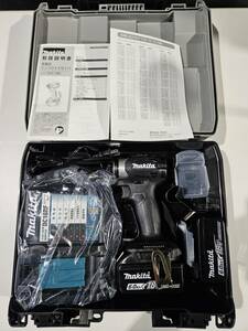 【未使用品】マキタ/makita 18V 充電式インパクトドライバ TD173DRGX 18V 6.0Ah 純正バッテリー2個付・充電器・ケース付 ブラック