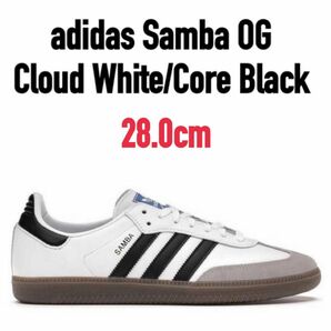 【28.0cm／未使用】adidas Samba OG Cloud White / Core Black