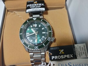 ★新品 セイコー プロスペックス SEIKO PROSPEX 1968 メカニカルダイバーズ 現代デザイン GMT SBEJ009 タグ付 国内正規品 グリーン