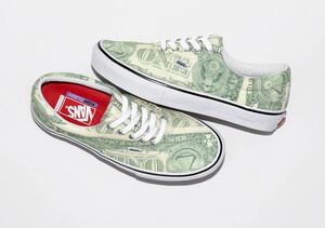 Supreme × VANS Dollar Era Green SUP-VANS-23SS-ERA シュプリーム バンズ ドル エラ グリーン size US 11 新品未使用品