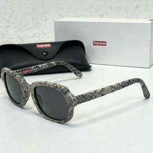 Supreme 19SS Marvin Sunglasses Snakeskin シュプリーム 19SS マーヴィン サングラス スネークスキン size FREE アイウェア