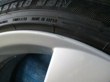 ※1本※18インチ●RX-8 タイプS純正 タイヤ付ホイール●225/45R18●18×8J +50●ハブ径67mm●5H PCD114.3●2020年 7分山タイヤ ②_画像9