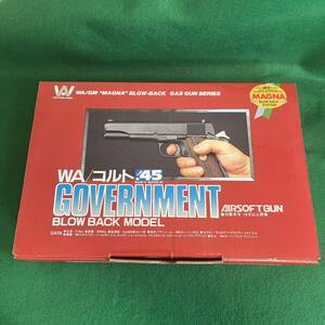 【箱のみ】PT231118)WA★コルトガバメント シリーズ80 ABS GBB用 中古純正パーツ 必読