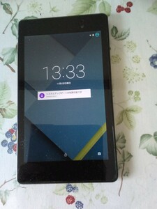 タブレットPC　Nexus7 2013