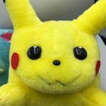 11-62■ポケモン ぬいぐるみ 検索】ポケットモンスター ピカチュウ I love pikachu ライチュウ フシギバナ スーパーDX 現状品_画像10