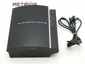 PlayStation3本体 60GB（CECHA00/クリアブラック） PS2ソフト動作未確認 PS3