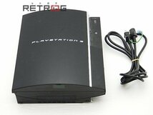 PlayStation3本体 60GB（CECHA00/クリアブラック） PS2ソフト動作未確認 PS3_画像1