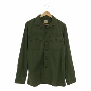 OR SLOW オアスロウ US ARMY FATIGUE SHIRT ファティーグシャツ 長袖シャツ ミリタリーシャツ シャツジャケット 1 カーキ