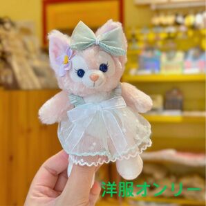 手作り　人形洋服　リボン　ドレス　夏　ハンドメイド ディズニー リーナ ベル