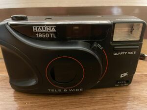 HALINA 1950TL フィルムカメラ MOTOR ADVANCE & REWIND 保存袋付 コンパクトカメラ