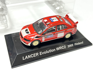 1/64 CM'S ミツビシ ランサー エボリューション 7 WRC2 2002 フィンランド ラリーカーコレクション シーエムズ LANCER Evolution ランエボ