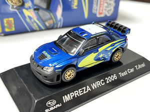 1/64 CM'S スバル インプレッサ WRC 2006 TEST CAR 新井 ラリーカーコレクション シーエムズ SUBARU IMPREZA テストカー T.Arai