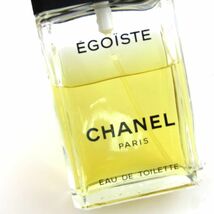 シャネル 香水 エゴイスト オードトワレ EDT 残半量以上 フレグランス レディース 100mlサイズ CHANEL_画像2