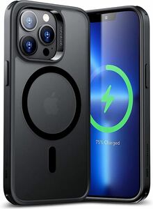 2313079 【未使用訳あり】ESR iPhone 13 Pro ケース ハイブリッドケース HaloLock付き MagSafe対応 磁気充電 2022新型 1500gまで磁気吸着