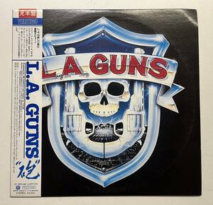 【535】LP / L.A Guns / L.A Guns / Vertigo / 25PP-249 / Japan / 1988 / サンプル白ラベル