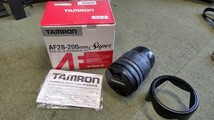 HK1620 TAMRON AF28-200mm Super F/3.8-5.6 LD ASPHERICAL(IF) 現状品 _画像1