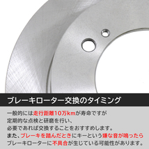 スズキ ジムニー JA12C JA12V JA12W フロント ブレーキディスクローター 左右セット 55211-60A00 1A003-325XA 互換品 純正交換_画像2