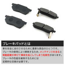 スバル サンバーディアス ワゴン TW1 TW2 フロント ブレーキパッド 前 左右 45022-S04-912 45022-SAA-000 互換品 1ヵ月保証_画像2