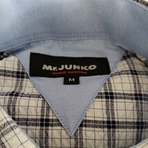 mr.junko 半袖 シャツメンズMサイズ　新品未使用タグ付き　定価3,278円　１１／１６ 半袖 コシノジュンコ_画像4