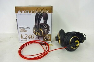 N121-Y30-3463 AKG K240 ヘッドホン 現状品③＠