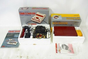 N122-N29-2271 NINTENDO 任天堂 ファミコン / ディスク システム セット 現状品③＠