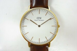 O659-J9-2897◎ DANIEL WELLINGTON メンズ クォーツ 腕時計 現状品③◎