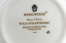 L213-Y31-165 WEDGWOOD ウエッジウッド WILD STRAWBWRRY ワイルドストロベリー 小物入れ 容器 現状品①_画像4