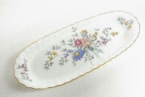 O308-Y30-415 WEDGWOOD ウエッジウッド AVEBURY 皿 プレート 現状品①