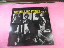 LP盤　　ローリング・ストーンズ　第3集　THE ROLLING STONES VOL.3 レコード　SLC-412_画像1