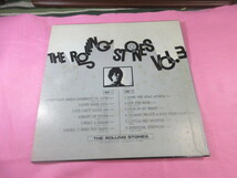 LP盤　　ローリング・ストーンズ　第3集　THE ROLLING STONES VOL.3 レコード　SLC-412_画像2