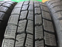 DUNLOP WINTERMAXX WM01 155/65R14 4本 No.3991上 スタッドレス 冬タイヤ 70％残溝_画像6